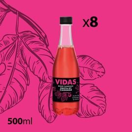 Газирана напитка VIDAS с Листа от смокиня - 8 бутилки x500 мл